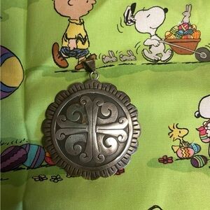 Vintage Sterling Silver Pendant / Brooch Taxco-925 VA